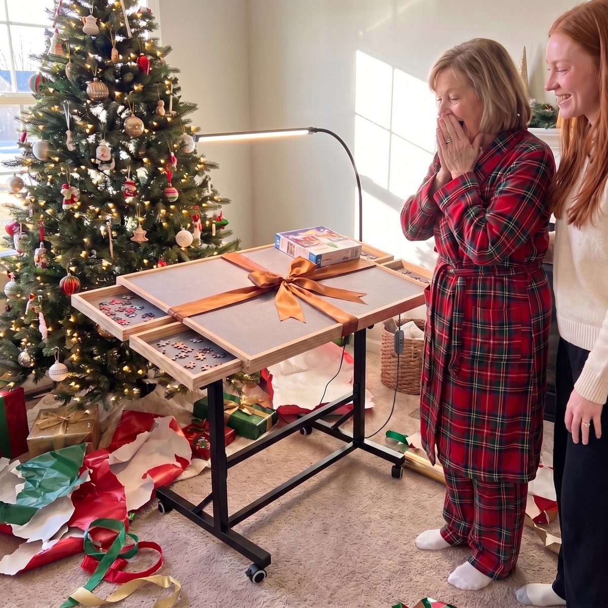 PuzzLora Rolling Puzzle Table